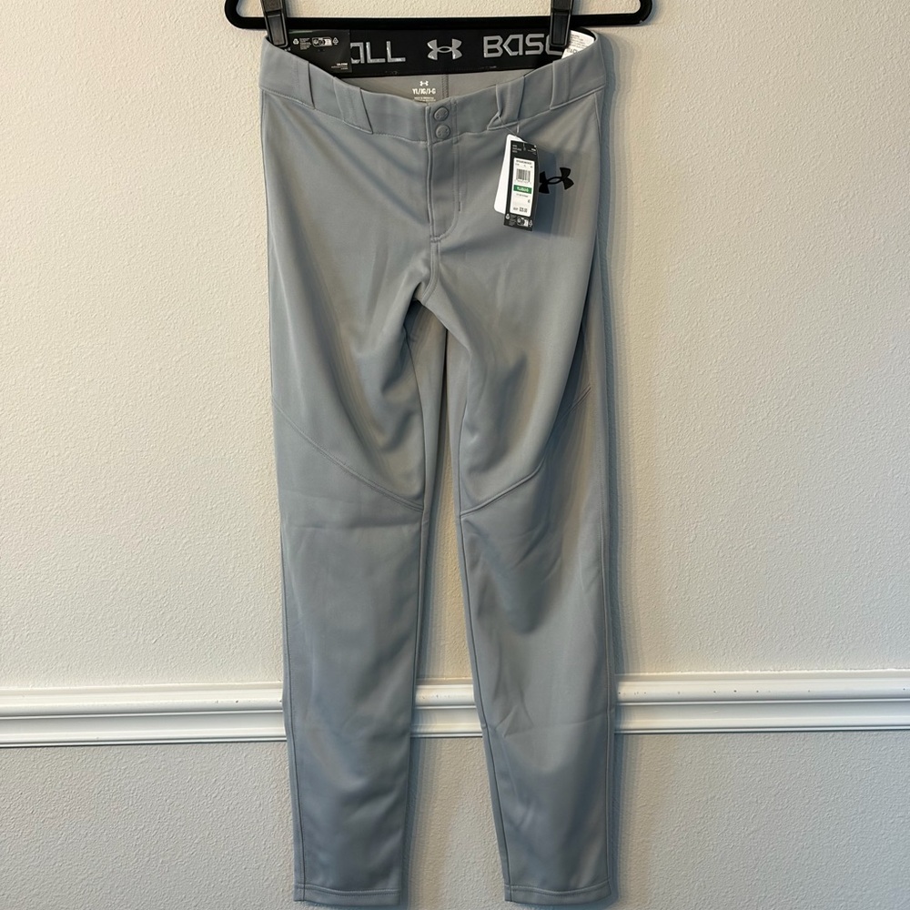 Under Armour Boy’s Gray Baseball Pants